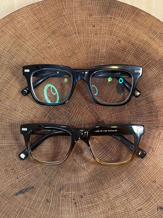 Warby Parker Winston Eyeglasses Bundle 2 Pairs Black & Brown 49-19-140 main image 9